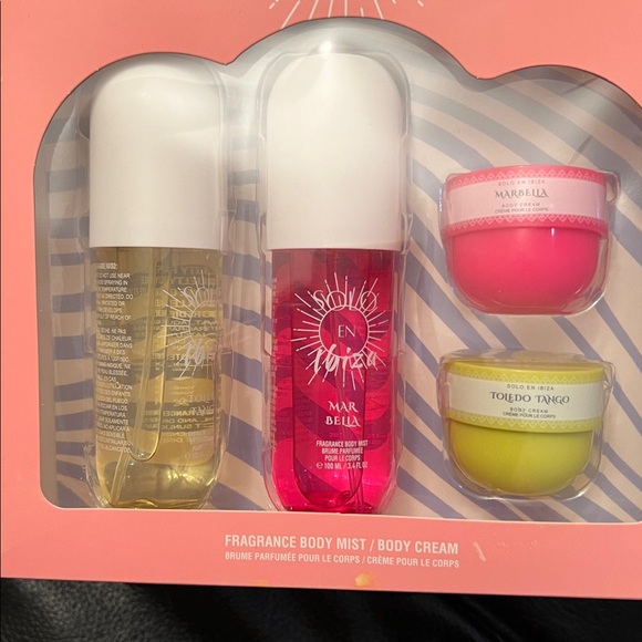 SOLO EN IBIZA 4 piece FRAGRANCE BODY MIST and BODY CREAM SET-NIB - Picture 5 of 6